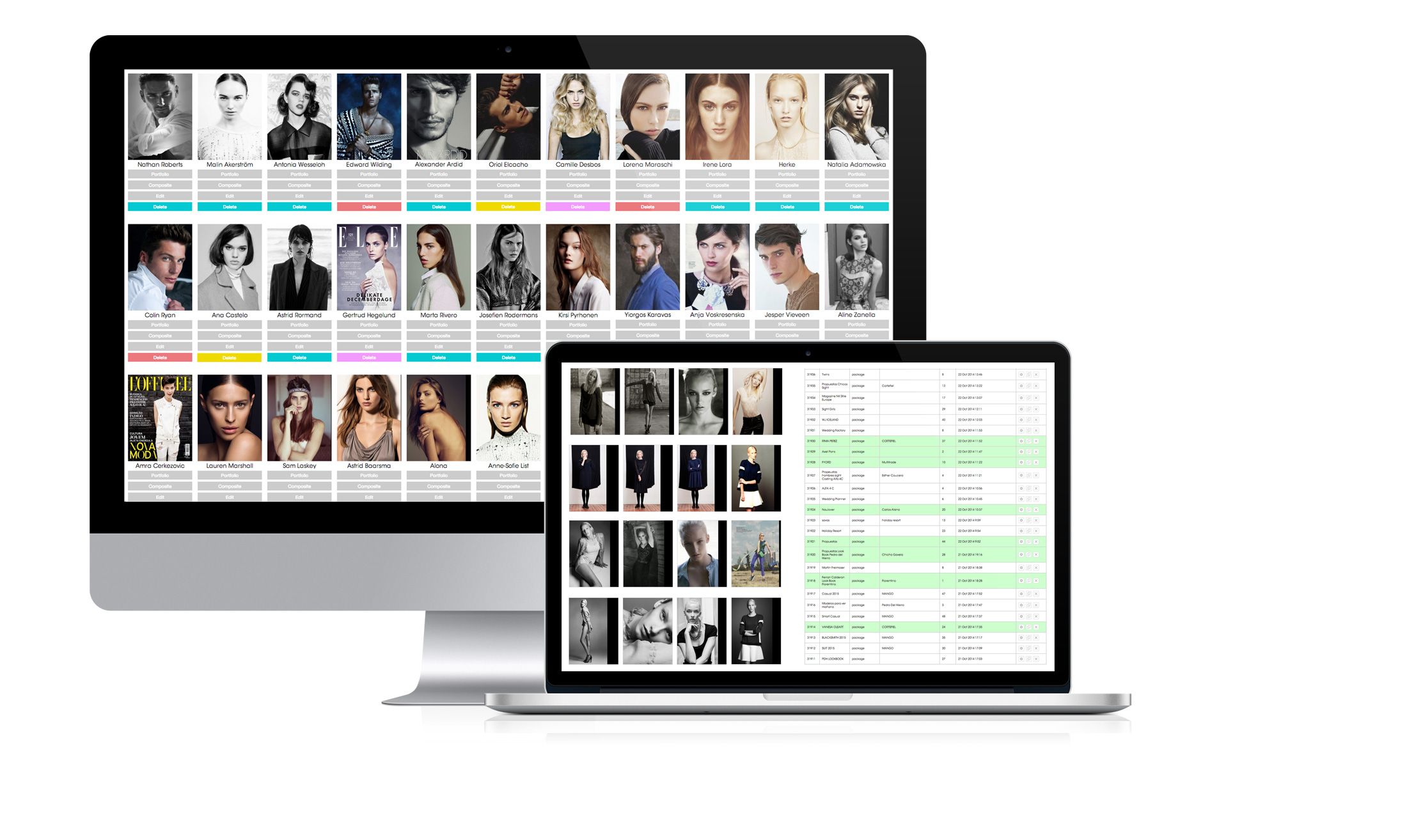 model agency software application